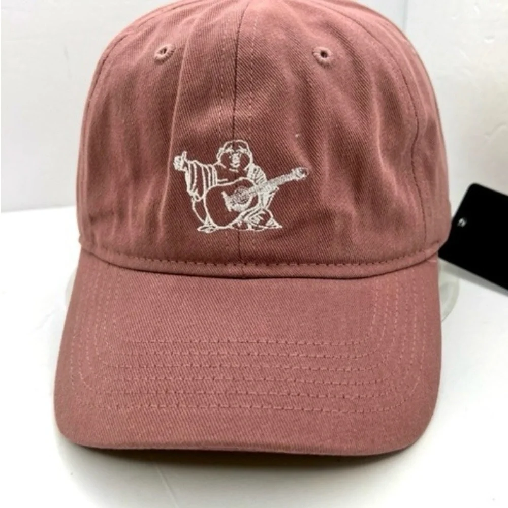 True Religion Pink Cap with Embroidery